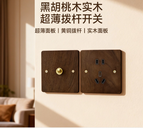 黑胡桃木实木超薄拨杆开关.png
